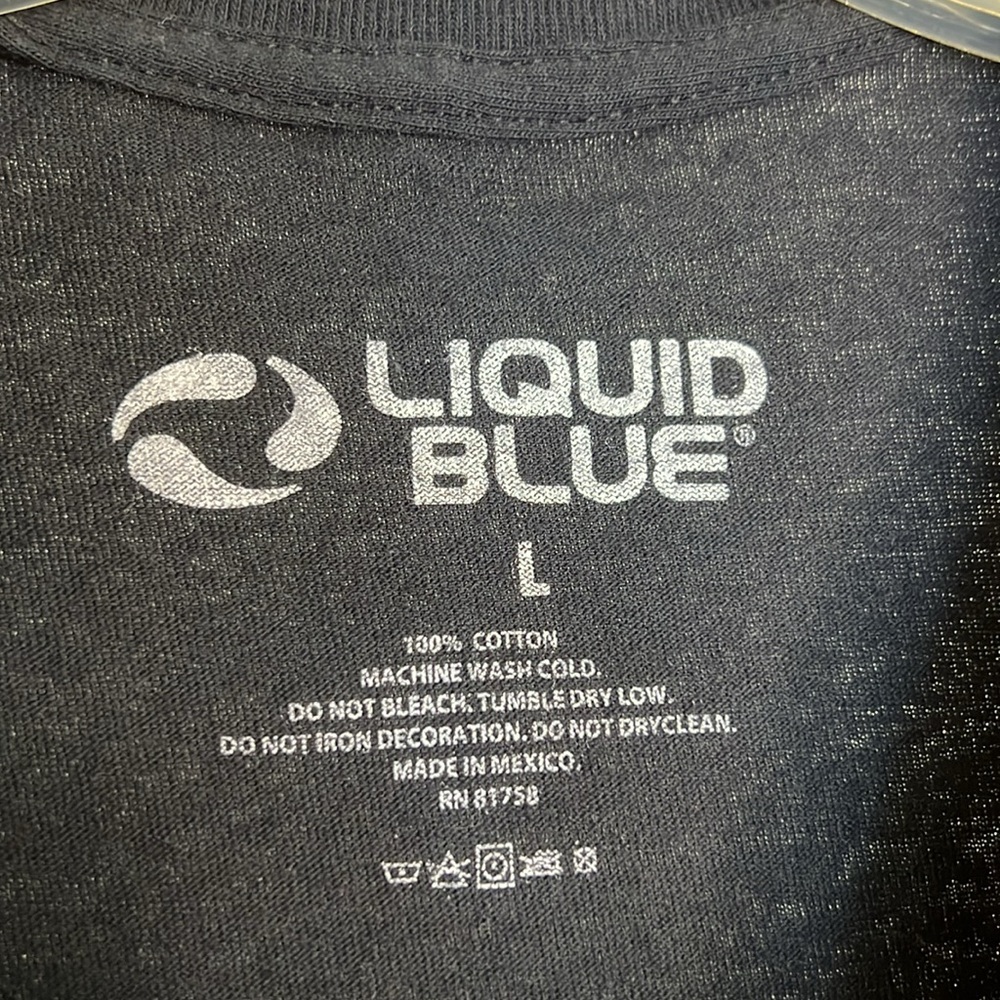 Liquid Blue 2004 Black Grateful Dead Short Sleeve Tee- L - Picture 4 of 4